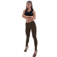 thumbnail image 2 of Women's Winter Ultra-Soft Fleece Lined Thermal Leggings, 2 of 3