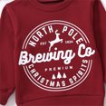 thumbnail image 5 of Mercatoo Toddler Girl Boy Christmas Outfit Crewneck Pullover Sweatshirt Long Sleeve Sweater Unisex Baby Xmas Fall Winter Clothes, 5 of 7
