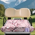 thumbnail image 3 of XYZCANDO Cherry Blossom Butterfly Universal Golf Cart Seat Cover with 4 Front Pockets - Washable Non-Slip Golf Cart Accessory for 2-Seat Golf Carts, 3 of 9