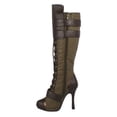 thumbnail image 4 of 420-QUINLEY, 4" Knee High Steampunk Boot, 4 of 6