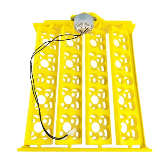 Bandeja de de Huevos Automática, Bandeja Volteadora de Huevos con Motor Giratorio Automático, Herramienta de Bandeja de Incubación de Huevo CC12V Sunnimix Bandeja de incubadora de huevos