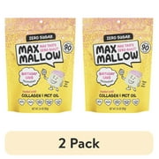(2 pack) Know Brainer Max Mallow Birthday Cake - Guilt-Free & Zero Sugar Marshmallows