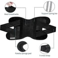 thumbnail image 3 of Galvaran Rodillera Con Estabilizadores Laterales Para Dolor De Rodilla Desgarro De Menisco Acl Mcl Artritis Recuperación De Lesiones, Transpirable Ajustable-Black-XL Bolígrafo Bolígrafo Bolígrafo de papelería, 3 of 5