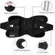 thumbnail image 3 of Galvaran Rodillera Con Estabilizadores Laterales Para Dolor De Rodilla Desgarro De Menisco Acl Mcl Artritis Recuperación De Lesiones, Transpirable Ajustable-Black-XL Teléfono móvil Teléfono móvil Accesorios para teléfonos móviles, 3 of 5