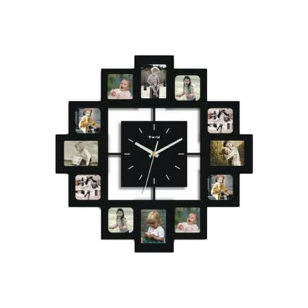 Creative Motion Home Decorative 12 Photo Frames and Clock. Picture size is 2