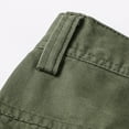 thumbnail image 5 of UVEASISHA Big and Tall Men's Cargo Pants Cotton Casual Multi Pockets Work Pants Outdoor Lightweight Hiking Pants Straight Leg Camping Trousers Todays Sales Today,Army Green,2XL, 5 of 10