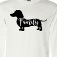 thumbnail image 4 of Inktastic Family Dog- short haired Dachshund Long Sleeve T-Shirt, 4 of 5