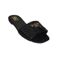 thumbnail image 1 of SANDALIAS DE PISO LEON MUJER NEGRO TEXTIL 1629 LEON 1629p, 1 of 3