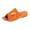 Orange, variant on Utoimkio Flip Flops for Women Wide Width Summer thick soled women's shoes Leisure beach women's sandals Open toe slippers