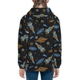 thumbnail image 6 of Pofeuu Space Rockets Print Teenage Zipper Hoodie Sweatshirts Hooded Casual Jackets With Pocket For Boys Girls-Small, 6 of 6