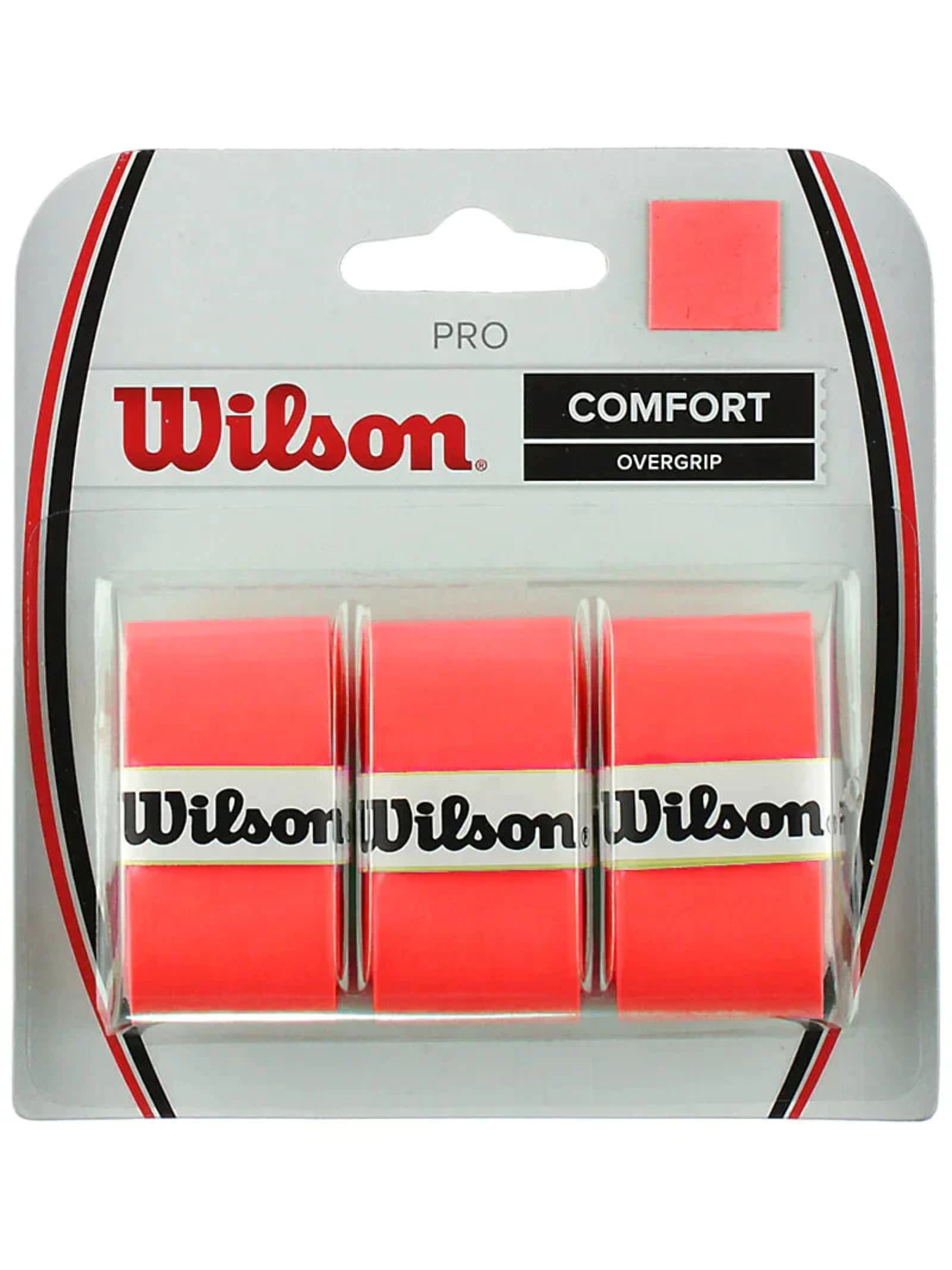 Wilson Pro Tennis Racquet Over Grip, Pack of 3 (Pink) - image 2 of 2