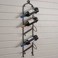 thumbnail image 2 of Park Designs Forged Iron Hanging Bottle Rack, 2 of 3