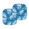 thumbnail image 2 of Bulopur Blue Marble Sun Shade Car Windshield Block UV Rays Car Windshield Cover Sun Shade Reinforcement Front Window Sunshade Sun Visor Protector Fit Most Vans Trucks SUVs, 2 Pcs, 2 of 6