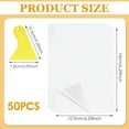 thumbnail image 2 of Yoqb 50 PCS Self-Adhesive Laminating Sheets 6 × 4 inches Clear Laminating Sheets No Machine Needed Adhesive Sheets No Heat Waterproof Lamination Sheet Paper for Business Card Photo A1017, 2 of 7