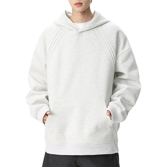 pstuiky mangas largas para hombre, Sudadera deportiva con bolsillo y manga larga de color liso para hombre, estilo moderno, con cuello alto top de hombre xxxl