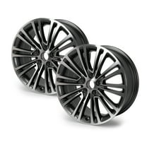 2-Pack 18" Wheel Rim for BMW 2017-2024 530i 540i 540d 530e 18x8-inch Replacement Rim 6863420