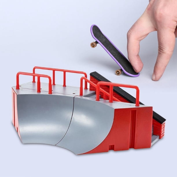 Mini Skateboard Mini Kit Skatepark Mini Skateboard Doigt Pour Finger Skate Avec Rampe et Mini Skateboard Mini Kit Skatepark Mini Skateboard Doigt Pour Finger Skate Avec Rampe et