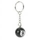 thumbnail image 5 of 6 x de Bola de Billar Anillo de Llave Felicidad Numero 8, 5 of 7