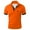 Orange, variant on Polo T Shirts for Men Regular Golf Deer Printed Loose Business Tops Short Sleeved Button Up Collared Casual Mens Dress Shirts Wine XXXXXL