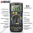 thumbnail image 2 of ANENG SZ08 2000 cuenta multímetro digital LCD DC AC voltaje corriente NCV Tester Ehuebsd Para estrenar, 2 of 9