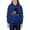 Blue, variant on Boys Girls Hoodies Sweatshirts Kids Pullover Casual Soft Blend Hooded Pocket Top Daily Wear Unisex Youth Long Sleeve Comfortable Autumn Outfit Halloween Costumes Boy