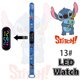 thumbnail image 3 of Reloj de pulsera luminoso con personaje de dibujos animados para niños de Disney Stitch Sonic, LED táctil, resistente al agua, regalo deportivo, juguetes, 3 of 5