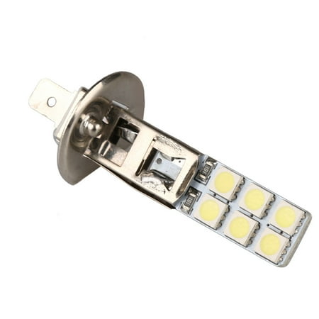 

iMESTOU Deals Clearance 2x H1 12-LED Replacement Headlight/Fog Light Bulbs Bright White 5050 Thin Flat