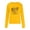 Yellow, variant on Enjoytime Halloween Sweatshirt Printed 2025 Oversized Crewneck Sweatshirts Women Long Sleeve Tunic Pullover Tops Streetwear Fall Winter Clothes