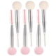 thumbnail image 1 of 6pcs Dual-ended Makeup Brushes Sponge Makeup Brushes Eyebrow Eyelash Brushes, 1 of 4