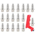 thumbnail image 1 of FONWILYO 1 Set Track Spikes Steel Friction Increase Red for Track and Field, 1 of 8