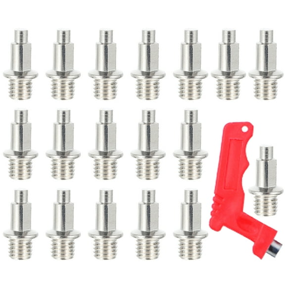 FONWILYO 1 Set Track Spikes Steel Friction Increase Red for Track and Field