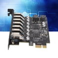 thumbnail image 4 of Carte d'Extension PCI Express, 7 Ports USB3.2 Opération Facile Carte d'Extension PCIE 7 Ports pour HDD, 4 of 8