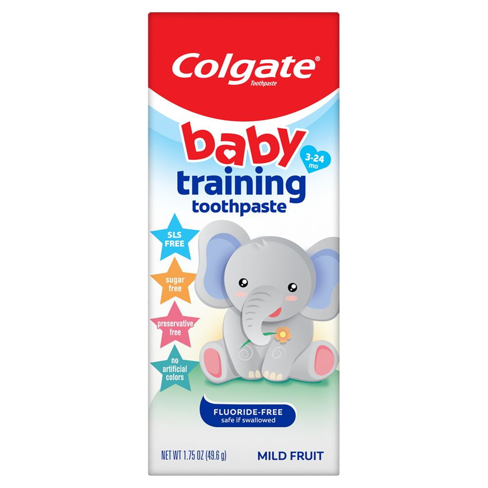 Colgate Baby Training Toothpaste For Ages 3 to 24 Months SLS Free Colgate Baby Training Toothpaste For Ages 3 to 24 Months SLS Free