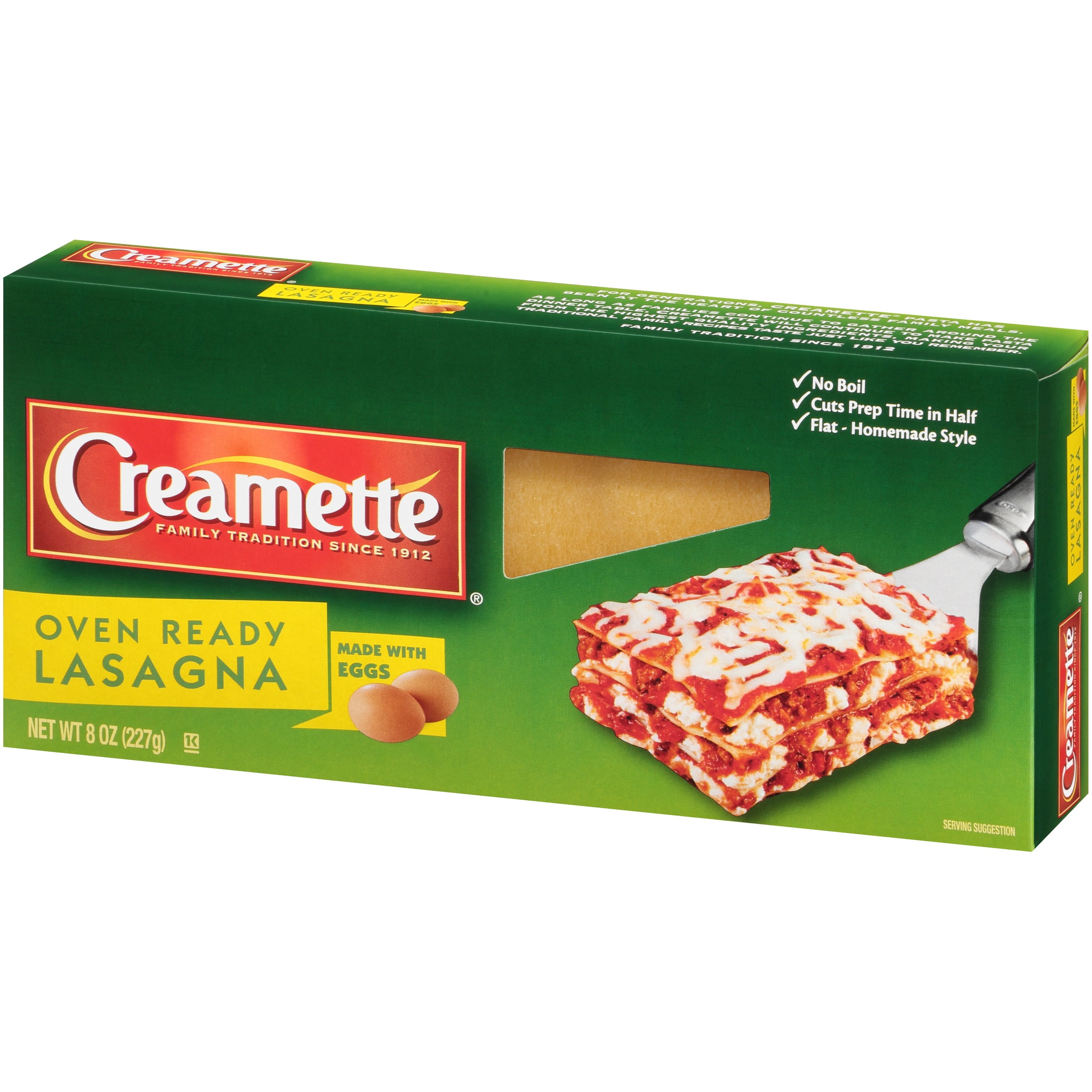 Creamette 8 oz Oven Ready Lasagna Pasta
