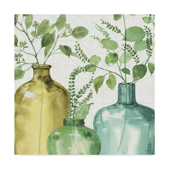 Trademark Fine Art 'Mixed Greens LV' Canvas Art by Lisa Audit