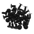 thumbnail image 3 of Securing Panels Plastic Rivets Black 50Pcs 0.91X0.68X0.68In, 3 of 8