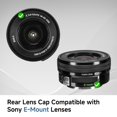 thumbnail image 3 of Kit de tapa de cámara y tapa de lente trasera para Sony E-mount, 3 of 6