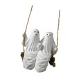 thumbnail image 4 of Adorno colgante gótico DYNWAVEMX de Halloween figura de fantasma con columpio, 4 of 8