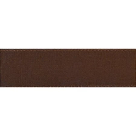 Simplicity 7/8" Brown Grosgrain Ribbon, 1 Each