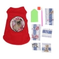thumbnail image 1 of Ropa de chaleco para mascotas ANGGREK Camisa para perros DIY, 1 of 8