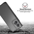 thumbnail image 2 of TJS for Motorola Moto Edge 5G 2024 Phone Case, Dual Layer Hybrid Magnetic Support Shockproof Heavy Duty Cover for Moto Edge 5G 2024 (Gray), 2 of 5