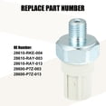 thumbnail image 2 of Unique Bargains Car Engine Oil Pressure Sensor Switch Replacement 28610-RAY-003 for Honda for Acura, 2 of 7