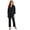 Black, variant on Women's Plus Size Ponte Knit Blazer