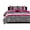 Pink, variant on Gracie Mills 4-Piece Zebra Striped Comforter Set Black White Pink GRACE-6083