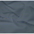 thumbnail image 4 of oneOone Organic Cotton Poplin Twill Fabric Horizontal Stripe Printed Craft Fabric BTY 42 Inch Wide, 4 of 4