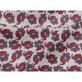 thumbnail image 4 of oneOone Viscose Jersey Fabric Leaves & Floral Block Print Sewing Fabric BTY 60 Inch Wide, 4 of 4