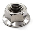 thumbnail image 3 of Écrou à Bride Dentelée, 20 Pcs M10 Acier Inoxydable avec Finition Vive, Résistant à la Corrosion pour Usage Intérieur et Extérieur, Puissance de Maintien Accrue et Filetage Épais, 3 of 5