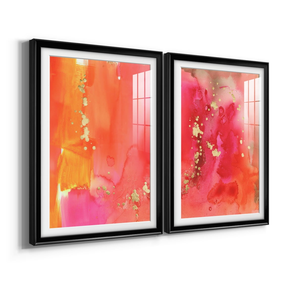 Wexford Home Mythological III Premium Framed Print, 22.5" x 30.5" - Ready to Hang, Black (Set of 2)