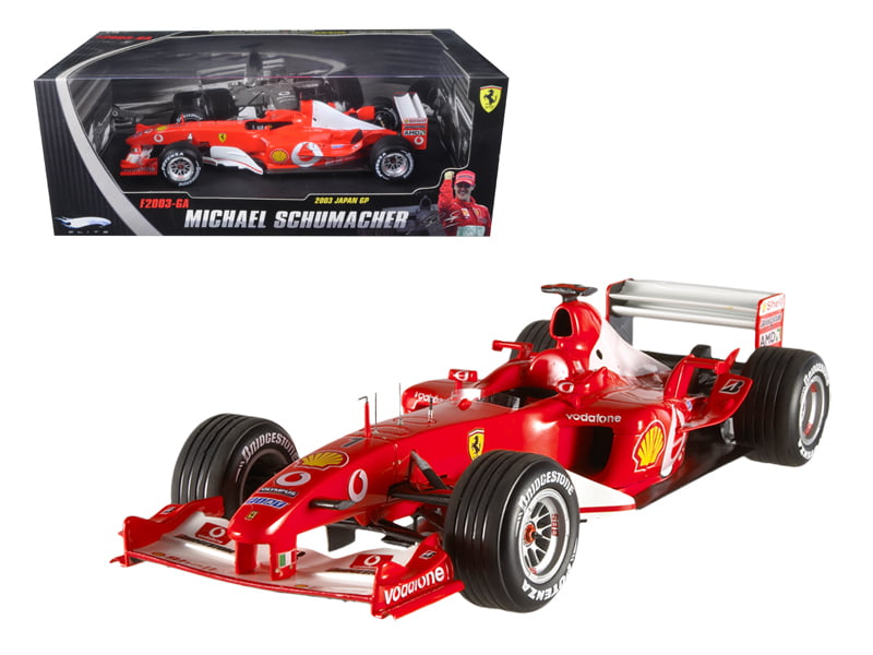 1/18 scale Michael Schumacher Figure for Hotwheels F1 Finshed product 