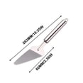 thumbnail image 3 of HongHeng Clearance Under $2.00 Kitchen Tools Pizza Knife Cake Shovel Three Hole Shovel Small Shovel Cheese Shovel Leather Knife Ice Cream Spoon Nucleator Bottle Opener Potato Knife Carving, 3 of 5